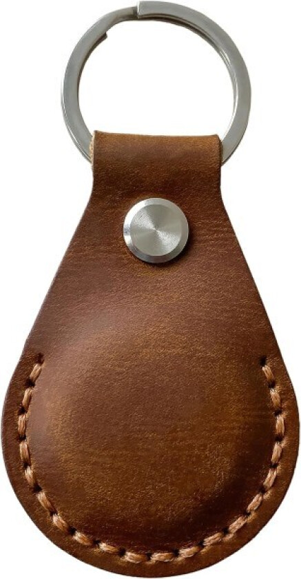 AirTag lær nøkkelring, lær AirTag-smykke, AirTag-etui IC