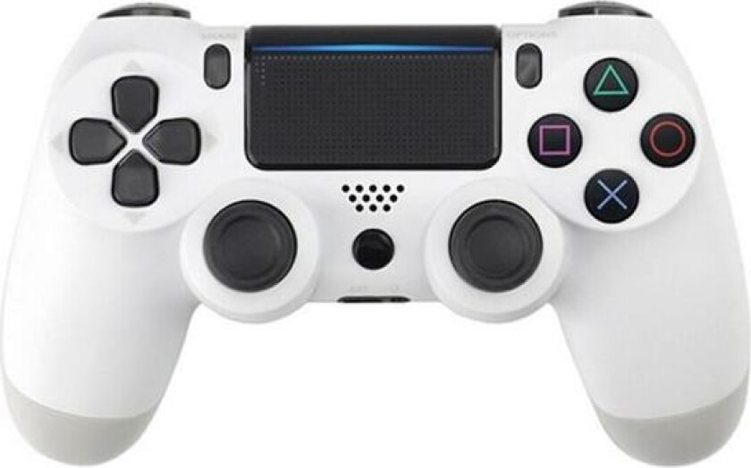Dualshock 4 trådløs kontroller for Playstation 4 - Hvit