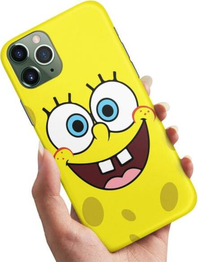 iPhone 12 Mini - Deksel/Mobildeksel Svampebob