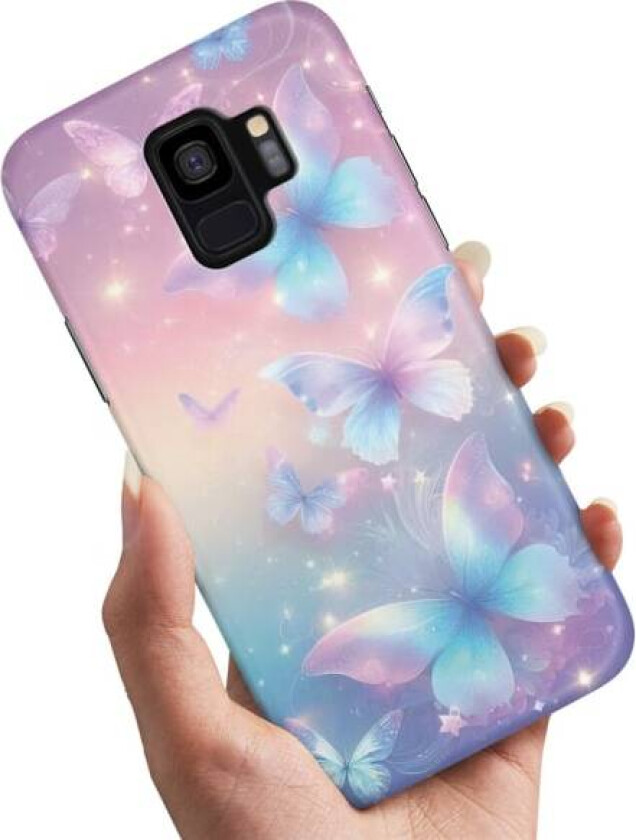 Samsung Galaxy S9 - Deksel/Mobildeksel Butterflies