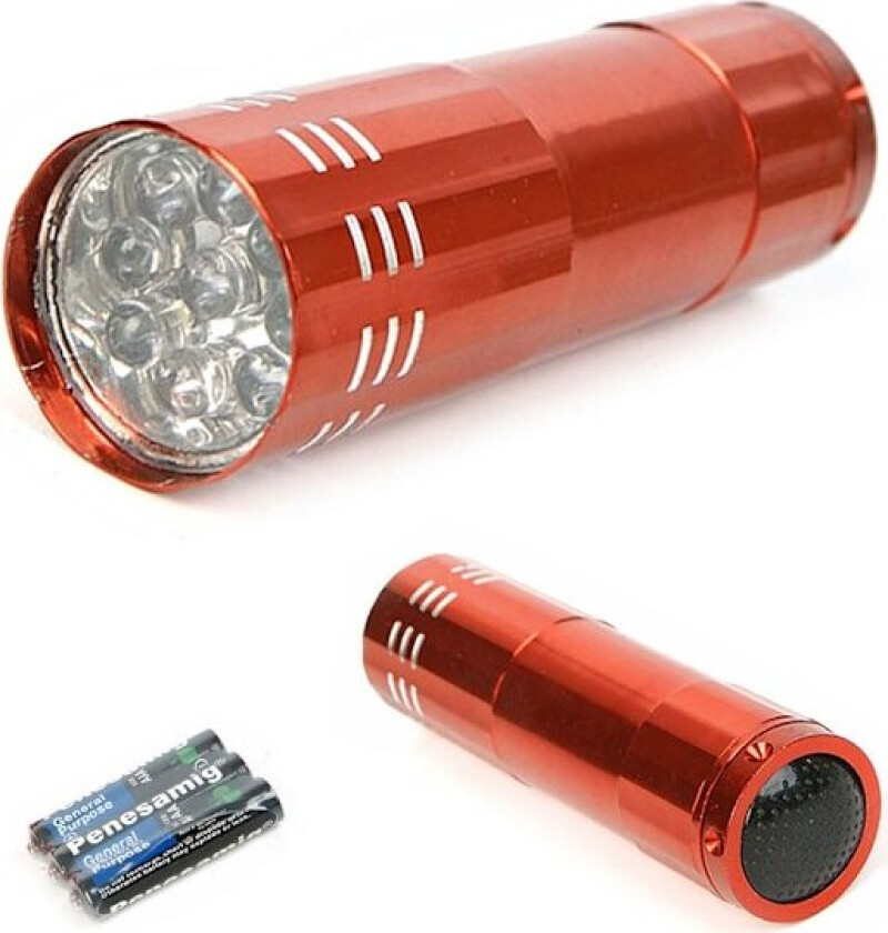 Mini ficklampa 9 led ficklampor 15-9 led nyckelring