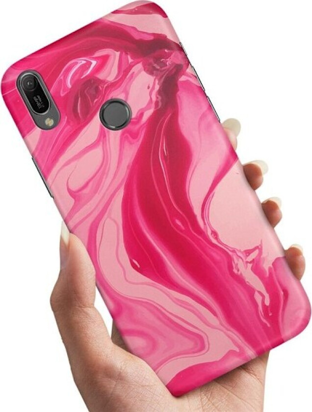 Xiaomi Redmi Note 7 - Deksel/Mobildeksel Marmor