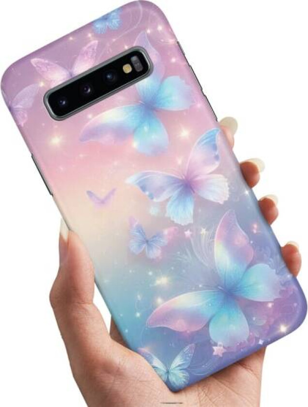 Samsung Galaxy S10 Plus - Deksel/Mobildeksel Butterflies