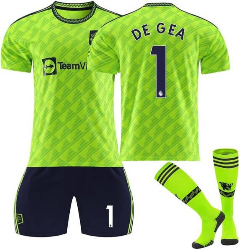 22-23 Manchester United Bortedrakt #1 David De Gea Fotballskjorte K 24