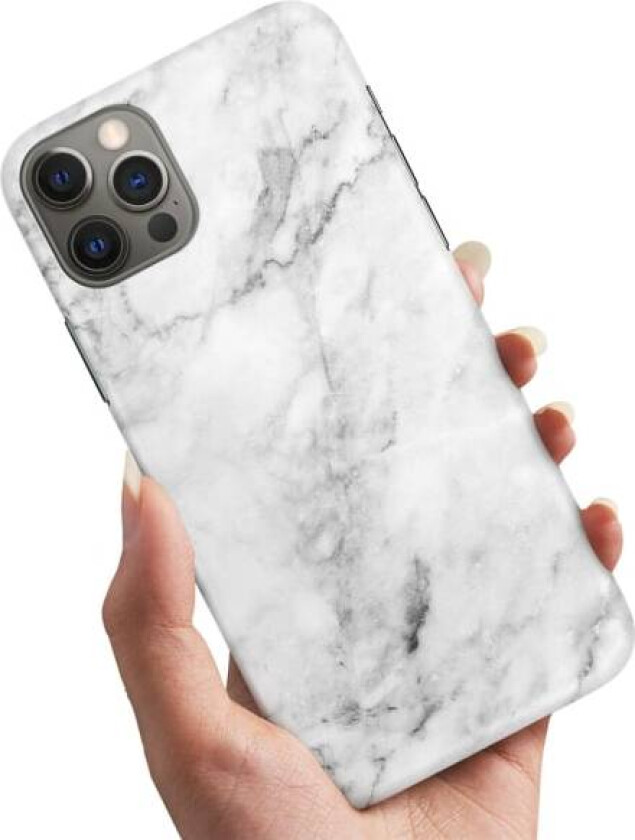 iPhone 15 Pro Max - Deksel/Mobildeksel Marmor