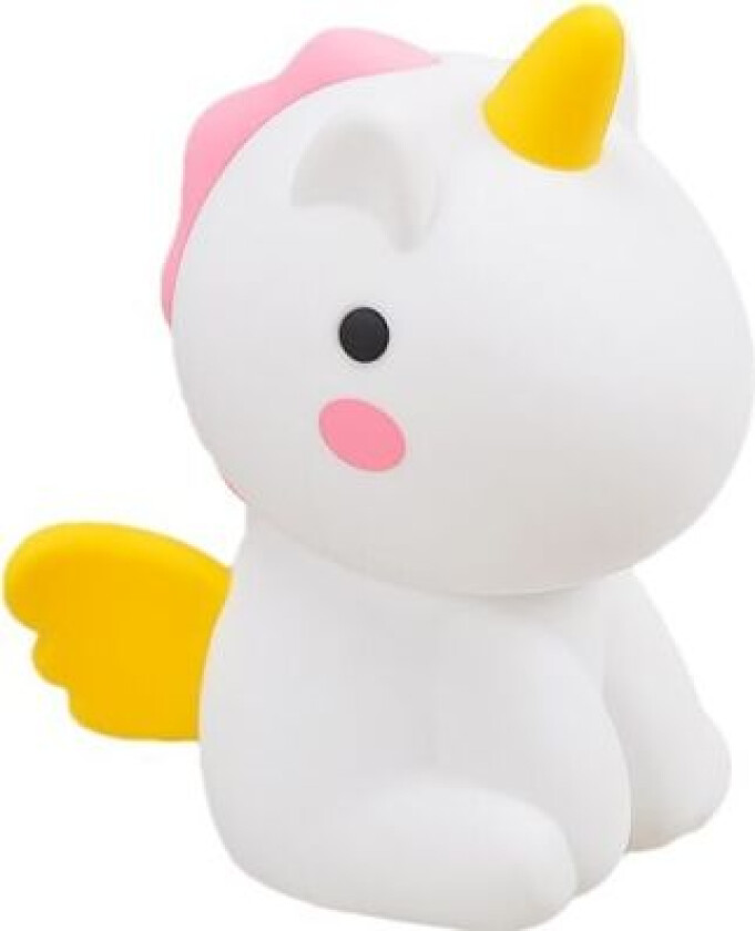 Enhjørning nattlys for barn - Oppladbar LED nattlampe, baby nattlys med farger, bærbar USB nattlys nattbordlampe for barn, soverom, gave