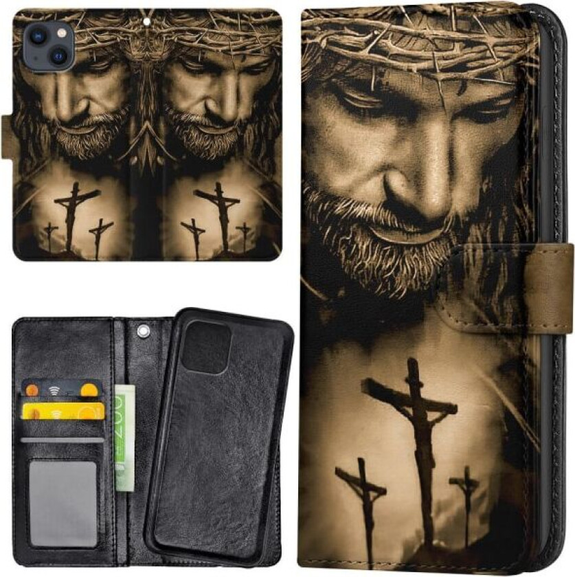 iPhone 14 - Lommebok Deksel Jesus