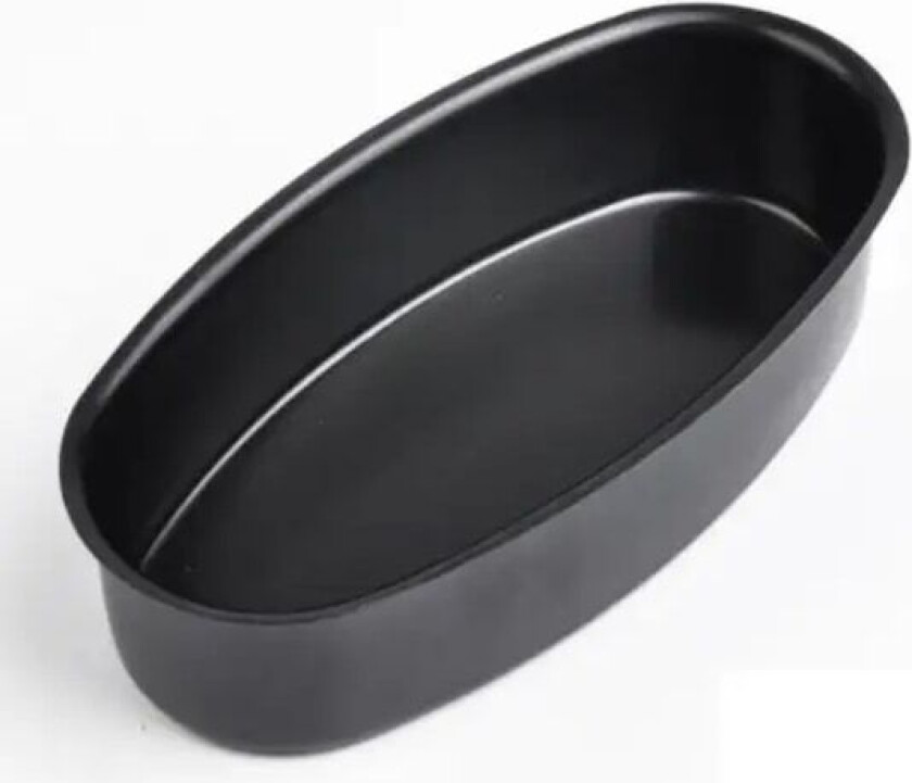 Oval Toast Loaf Pan, Non-stick Aluminium Alloy Cheese Bread Baking Pan, Bread Tray for Oven, Kitchen Bakery Tools (Black) 23*12*5.8cm