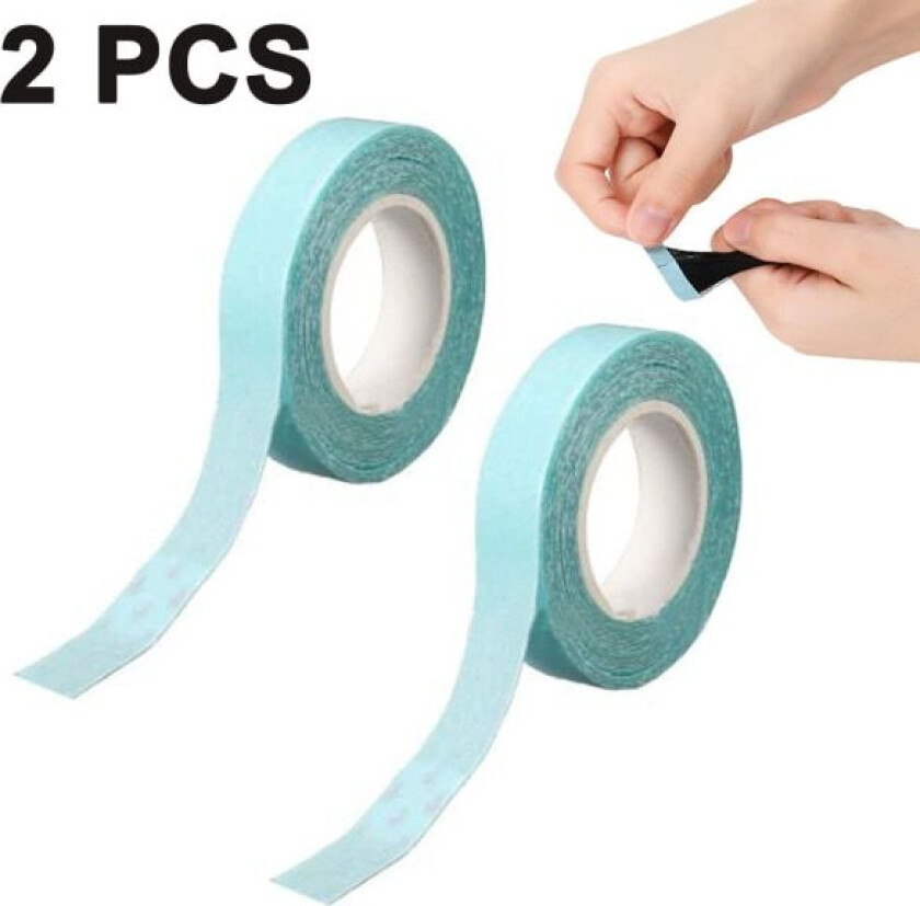 Dobbeltsidig tape for feste av lace front, 1 cm × 3 meter, vanntett tape for parykker, tupéer, hårdeler og extensions