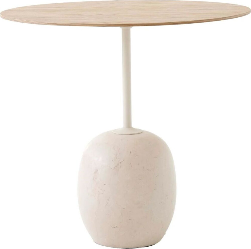 &Tradition Lato LN9 sidebord Oak-Crema diva marble