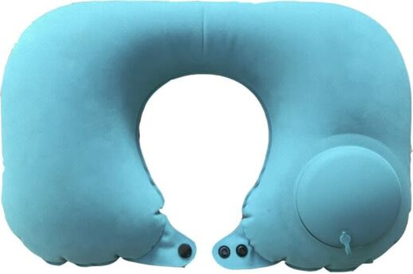 Reisepute Oppblåsbar Superlett Bærbar Nakkepute U-Sh Blå En One Size