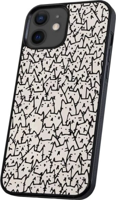 iPhone 11 - Deksel/Mobildeksel Kattgruppe Multicolor