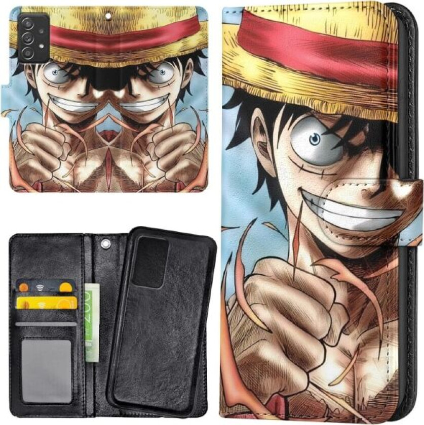 Samsung Galaxy A13 4G - Lommebok Deksel Anime One Piece