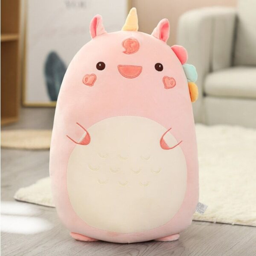Den nye 60cm Squishmallows plysjleketøyet Animal Kawaii Soft Big Pillow Unicorn
