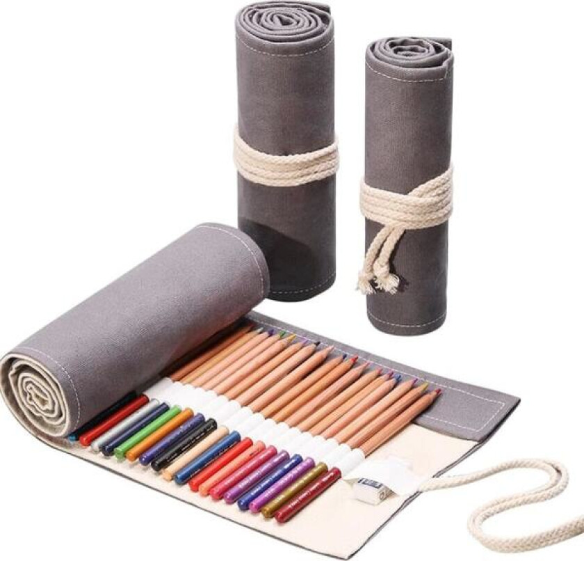 72 hull Pencil Roll Wrap, Pencil Pouch Case Stationery