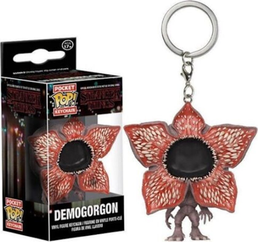 Pocket POP Nøkkelring Stranger Things Demogorgon Open Face, Ingen Farge, En Størrelse, Nøkkelring