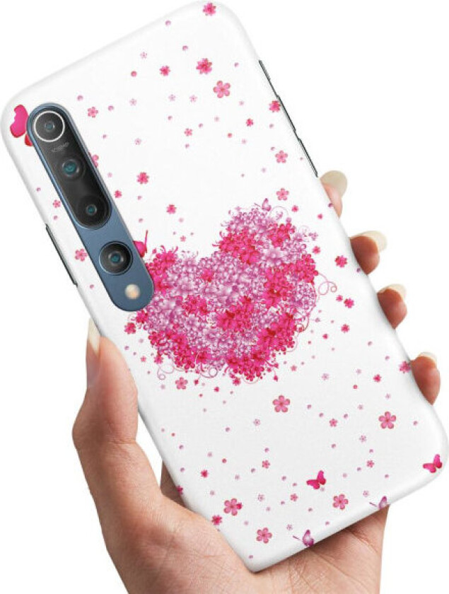 Xiaomi Mi 10/10 Pro - Deksel/Mobildeksel Blomsterhjerte