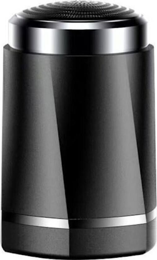 Bærbar Elektrisk Barbermaskin for Menn, Mini Trådløs Barberhøvel, Vanntett Svart