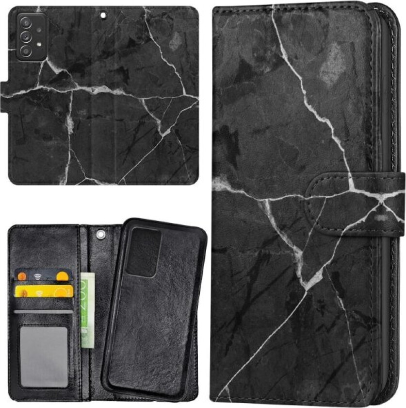 Samsung Galaxy A53 5G - Lommebok Deksel Marmor