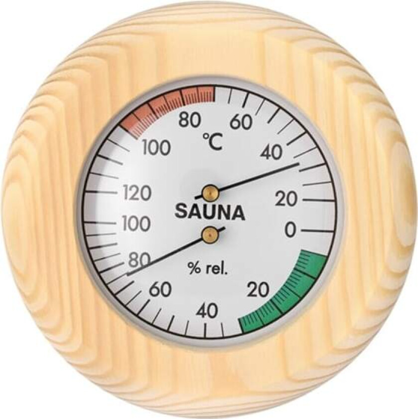 Sauna Klimamesser - Sauna Hygrometer - Sauna Termometer - Manuell