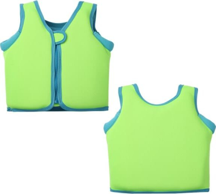 Svømmevest for barn Lær-å-svømme bærbare puter for småbarn GRØNN M GREEN M