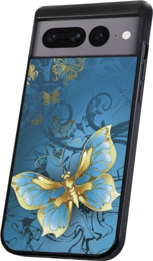 Google Pixel 7A - Deksel/Mobildeksel Sommerfugler