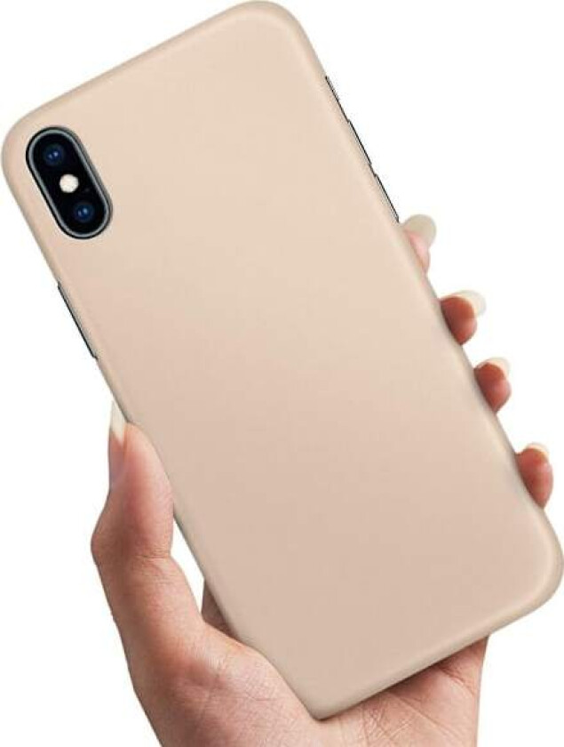 iPhone XR - Deksel/Mobildeksel Beige Beige