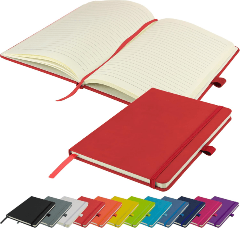 A5 Notatbok Skriveblokk Ny Linjert Hardback Journal Notisblokk Notater Dagbokblokk