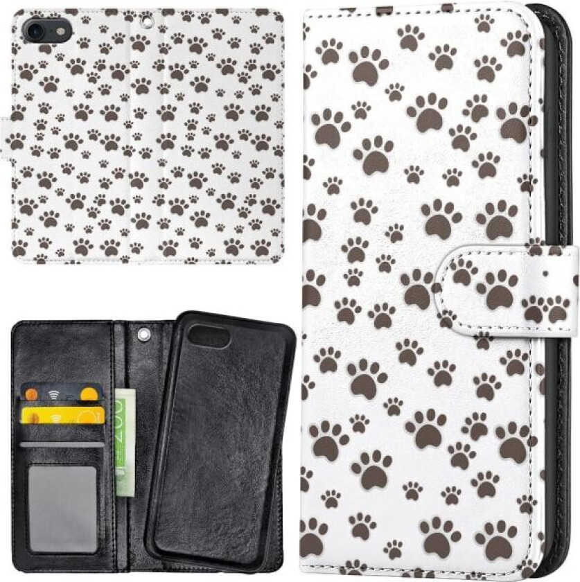 iPhone 7/8/SE - Lommebok Deksel Pote Mønster
