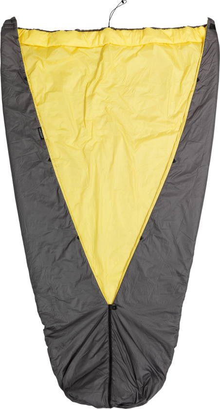 Hammock Top Quilt 210 x 140, Shale/Yellow Sheen