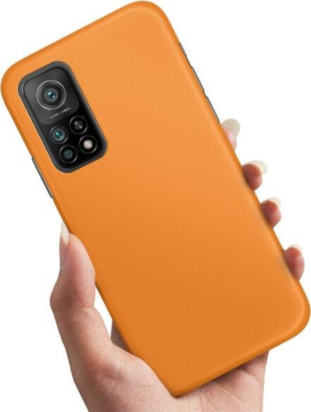 Xiaomi Mi 10T/10T Pro - Deksel/Mobildeksel Oransje Orange