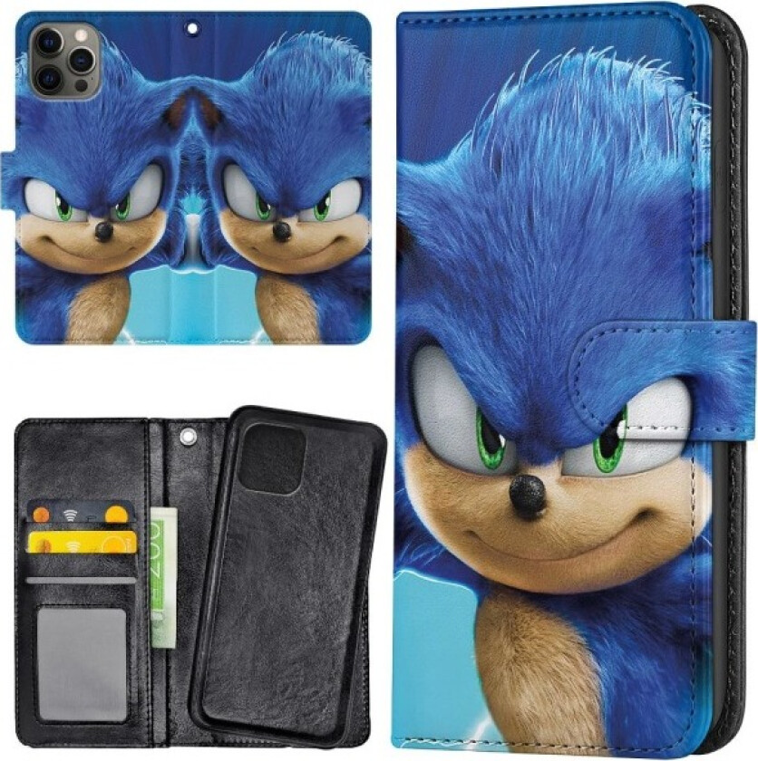 iPhone 13 Pro Max - Lommebok Deksel Sonic the Hedgehog Multicolor