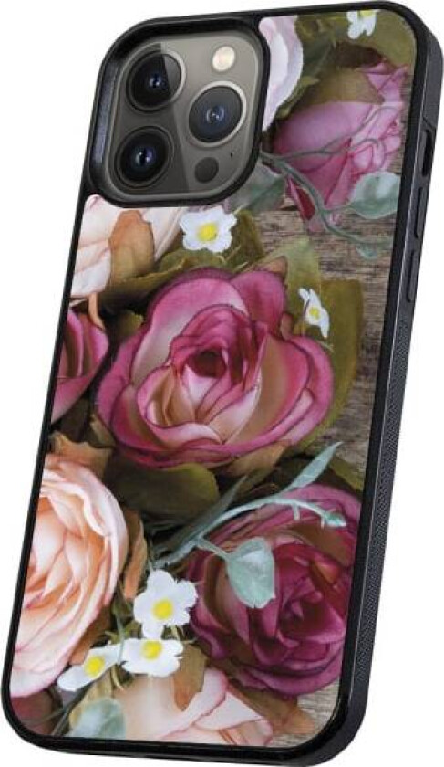 iPhone 13 Pro Max - Deksel/Mobildeksel Blomster Multicolor