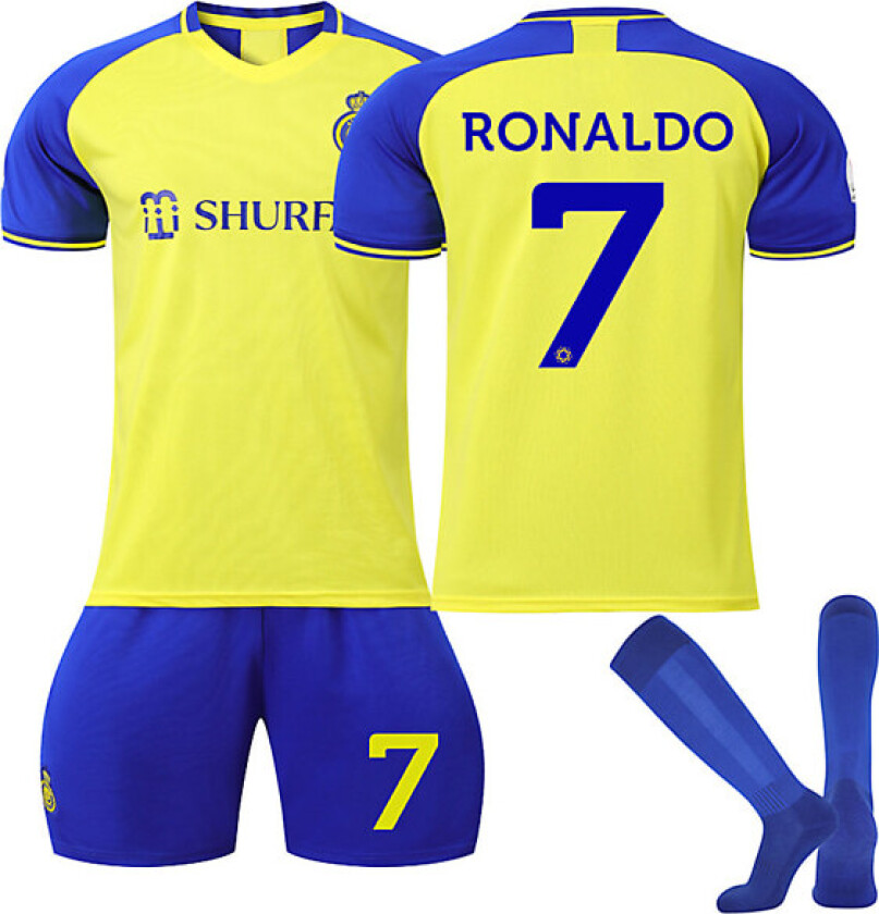 2223 Al-Nassr FC Saudi Arabia League Hjemmedrakter Cristiano Ronaldo No.7 Fotballdrakt Pack V 20