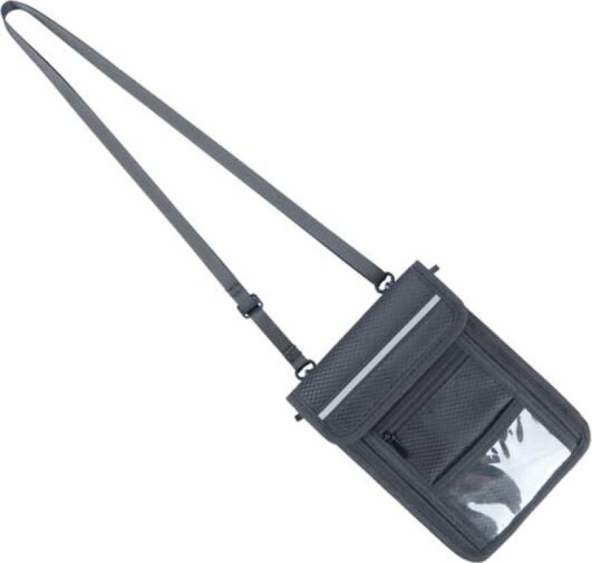 Halspose for reiseveske, passholder, blokkerende vanntett reiseveske for penger, kredittkort, mobiltelefoner