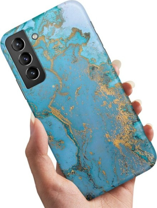 Samsung Galaxy S21 - Deksel/Mobildeksel Marmor Multicolor