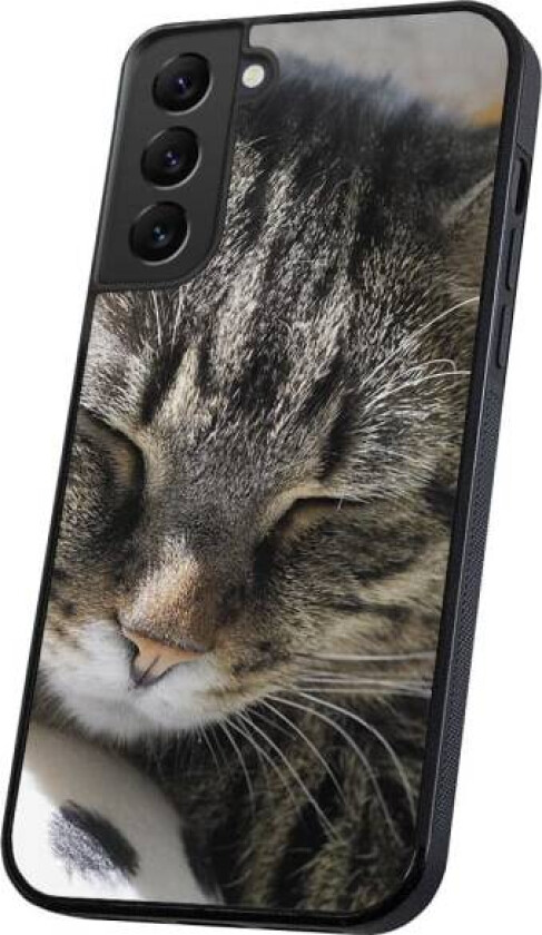 Samsung Galaxy S22 - Deksel/Mobildeksel Sovende Katt Multicolor
