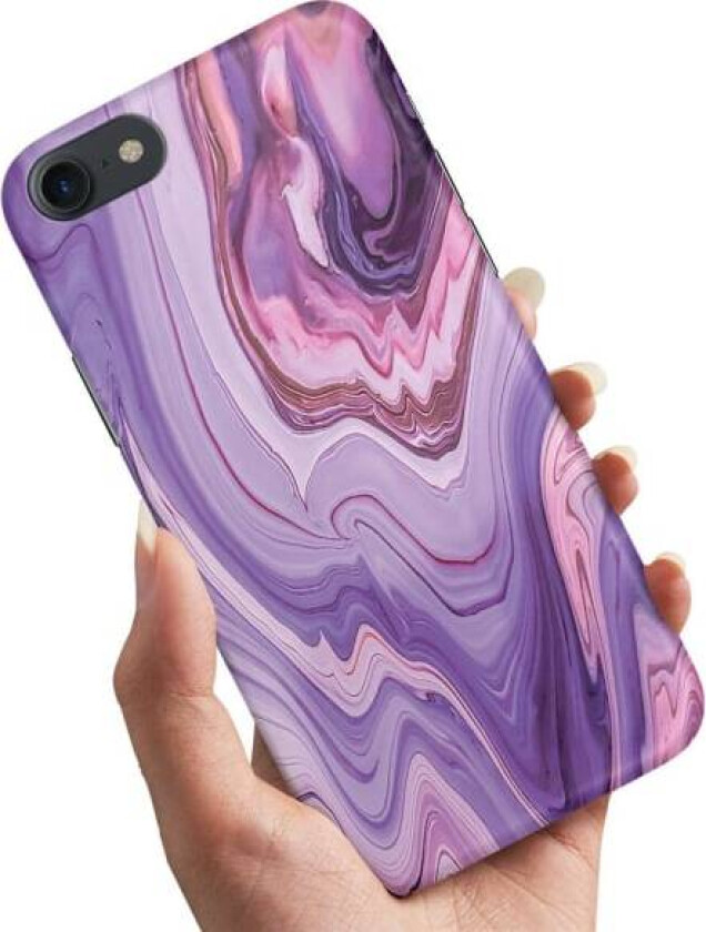iPhone 7/8/SE - Deksel/Mobildeksel Marmor Multicolor