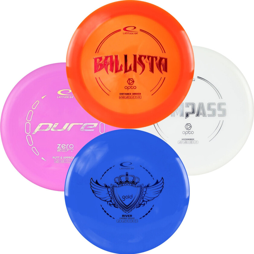 Putter Assortert Kl. 20, frisbeegolfdisk Assorted