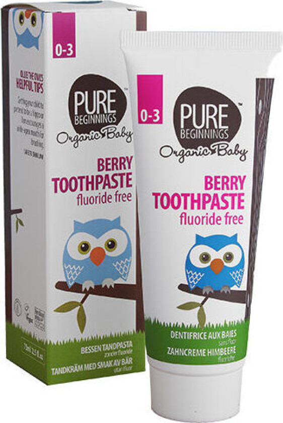 Beginnings Berry Tannkrem 0-3 år Ø - 75 ml