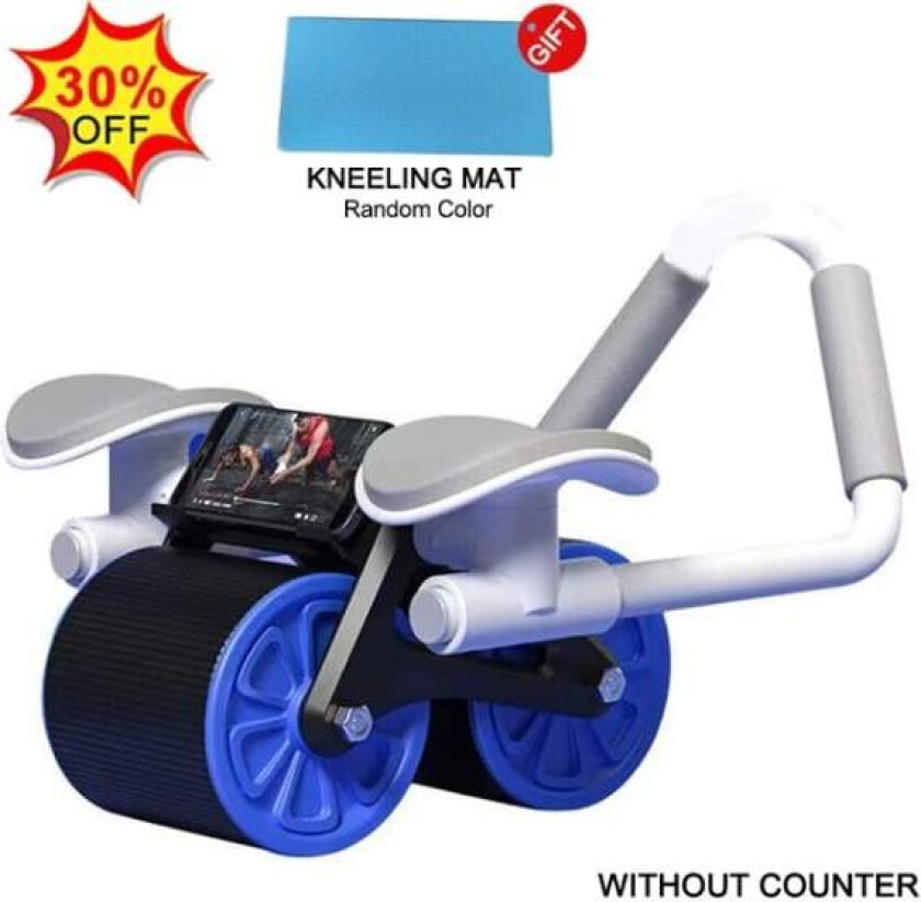 Automatisk Rebound Belly Wheel Abdominal Wheels Wit A