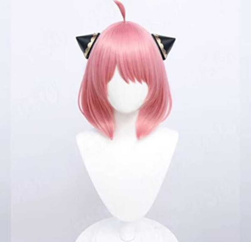 IC Anya Forger Cosplay Parykk Anime Parykk HSIU Rosa Kort Hår zy Pink