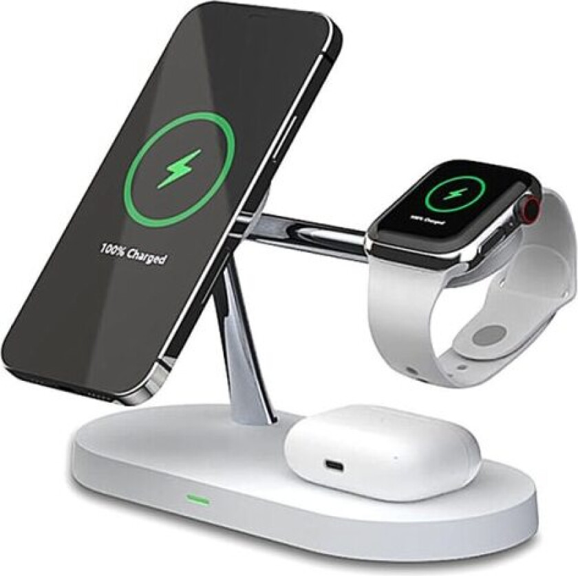 3-i-1 MagSafe trådløs lader iPhone / Apple Watch / AirPods