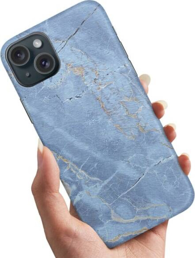 iPhone 15 - Deksel/Mobildeksel Marmor