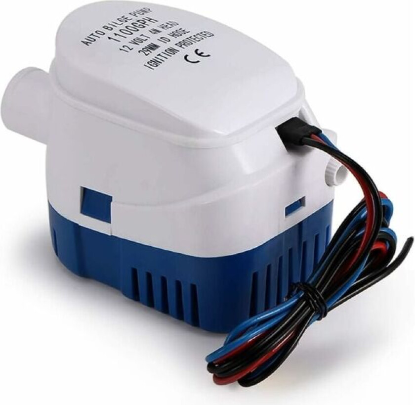 Bilde av Lensepumper, 12V 1100 GPH Automatisk Lensepumpe Nedsenkbar Marine