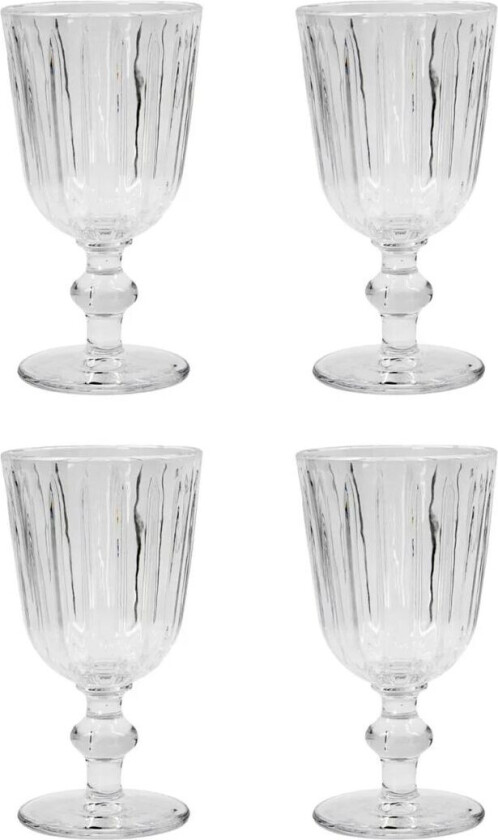 Groove vinglass 24 cl 4-pakning Klar