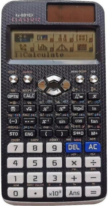 Fx-991ex / Fx-991es Plus Vitenskapelig Kalkulator Svart X (FMY) Fx-991EX