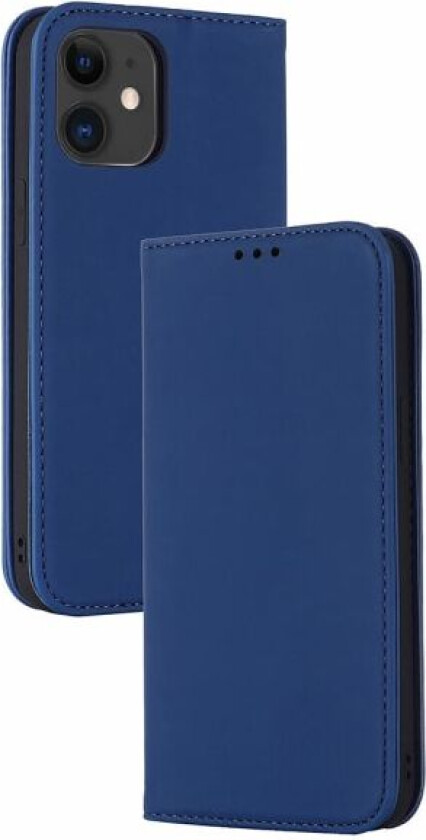 iPhone 12 - Beskyttende Lommebokdeksel (FLOVEME) Mörkblå