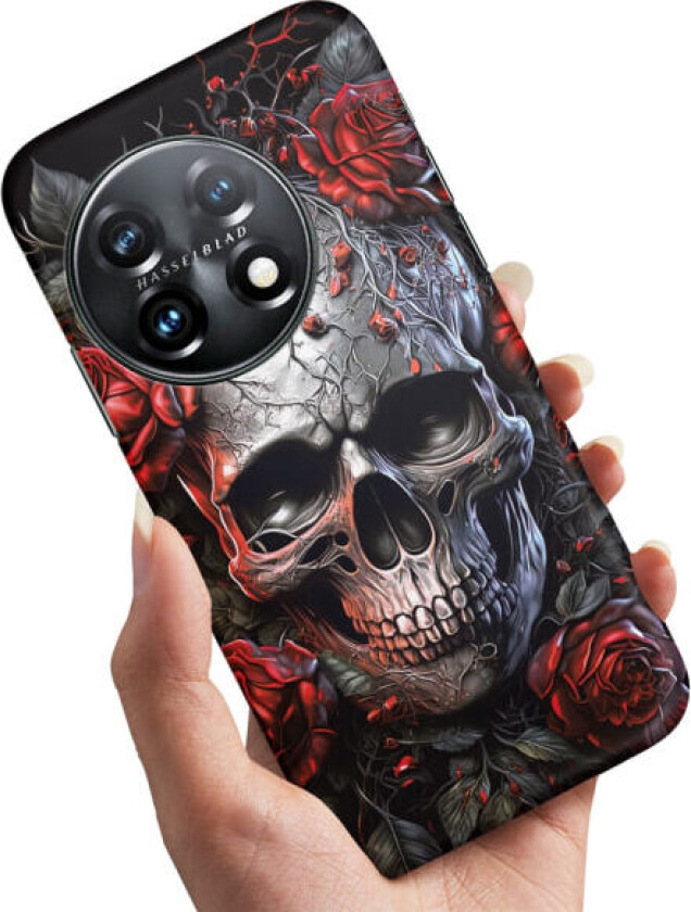 OnePlus 11 5G - Deksel/Mobildeksel Skull Roses