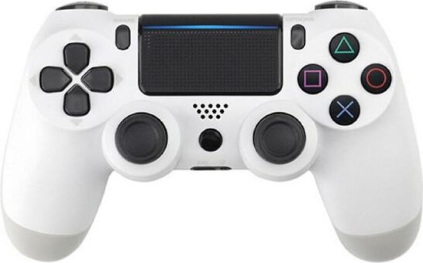 Dualshock 4 trådløs kontroller for Playstation 4 - Glacier White
